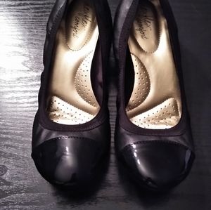Dexflex Comfort Black wedges